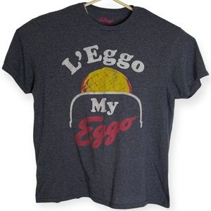 Lego My Eggo Kelloggs Eggo Waffles Tee Size L